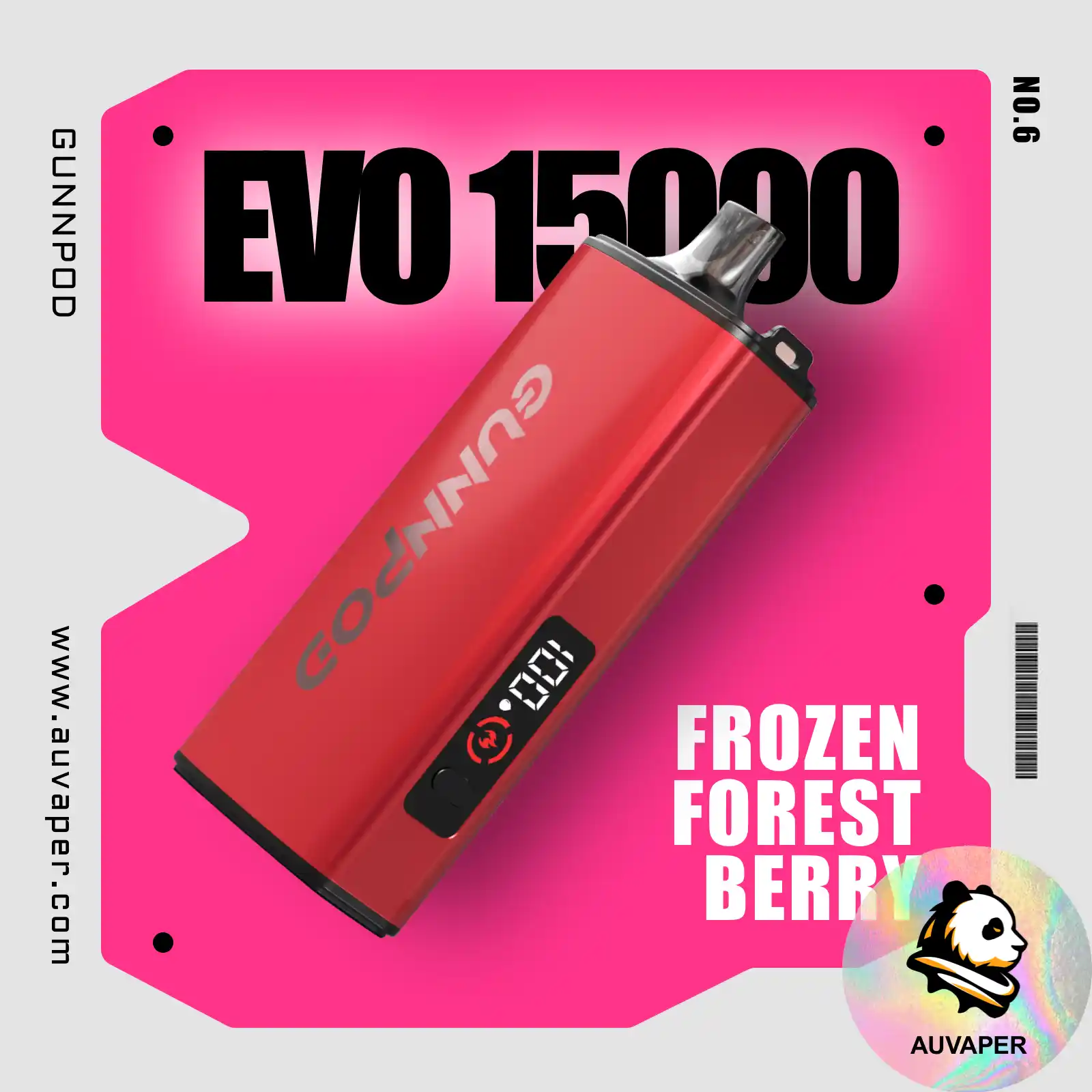 Frozen Forest Berry Gunnpod Evo-AUVAPER